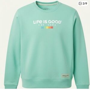 Life Is Good Logo Sweatshirt